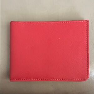 Elegant Red Women's Wallet